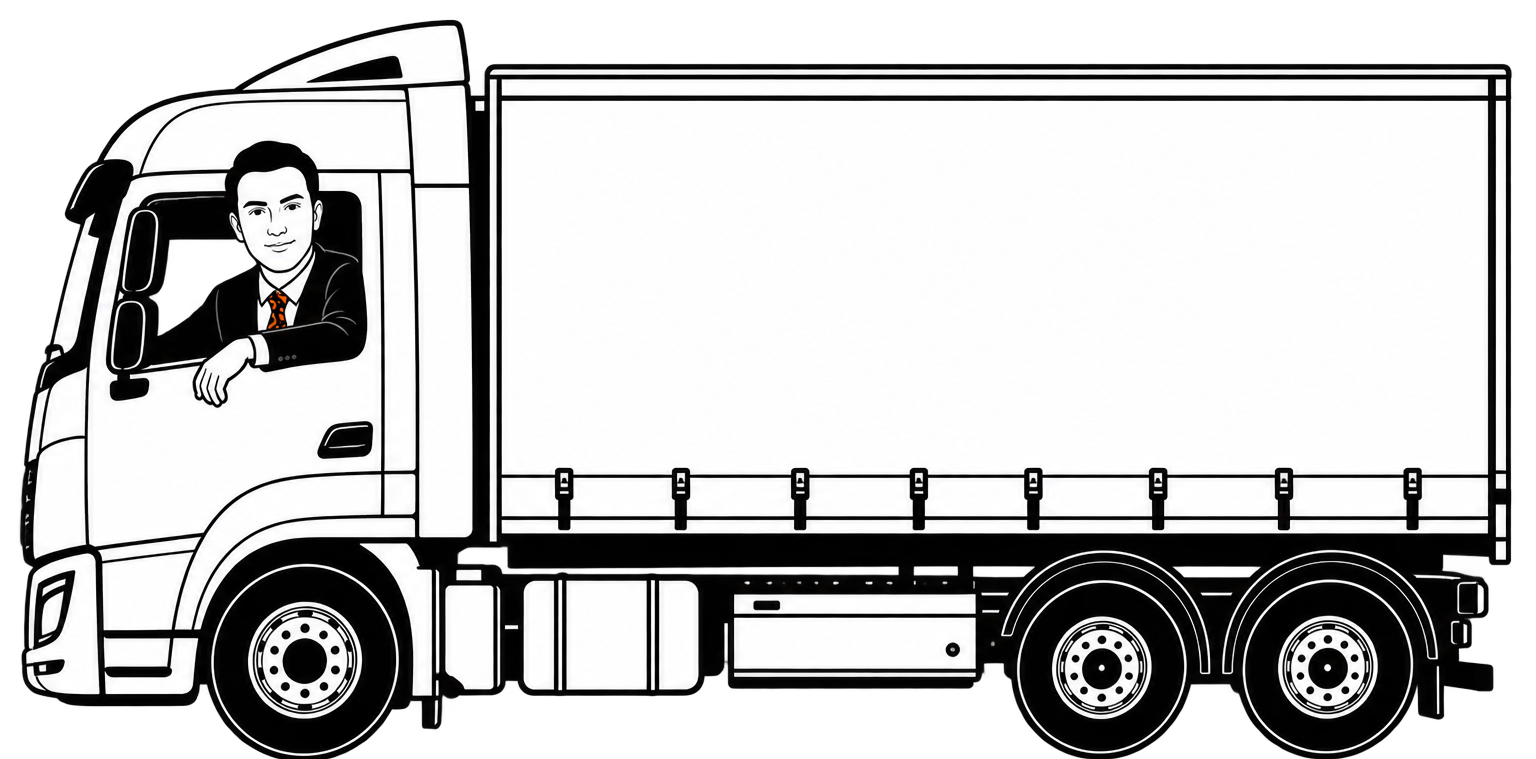 Camion delivery social